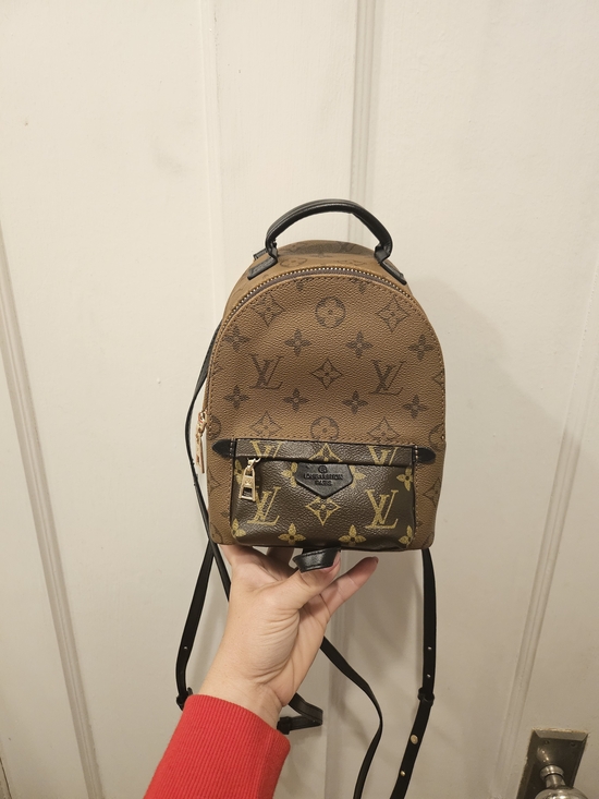 Lv Designer Palm Springs Mini Backpack
